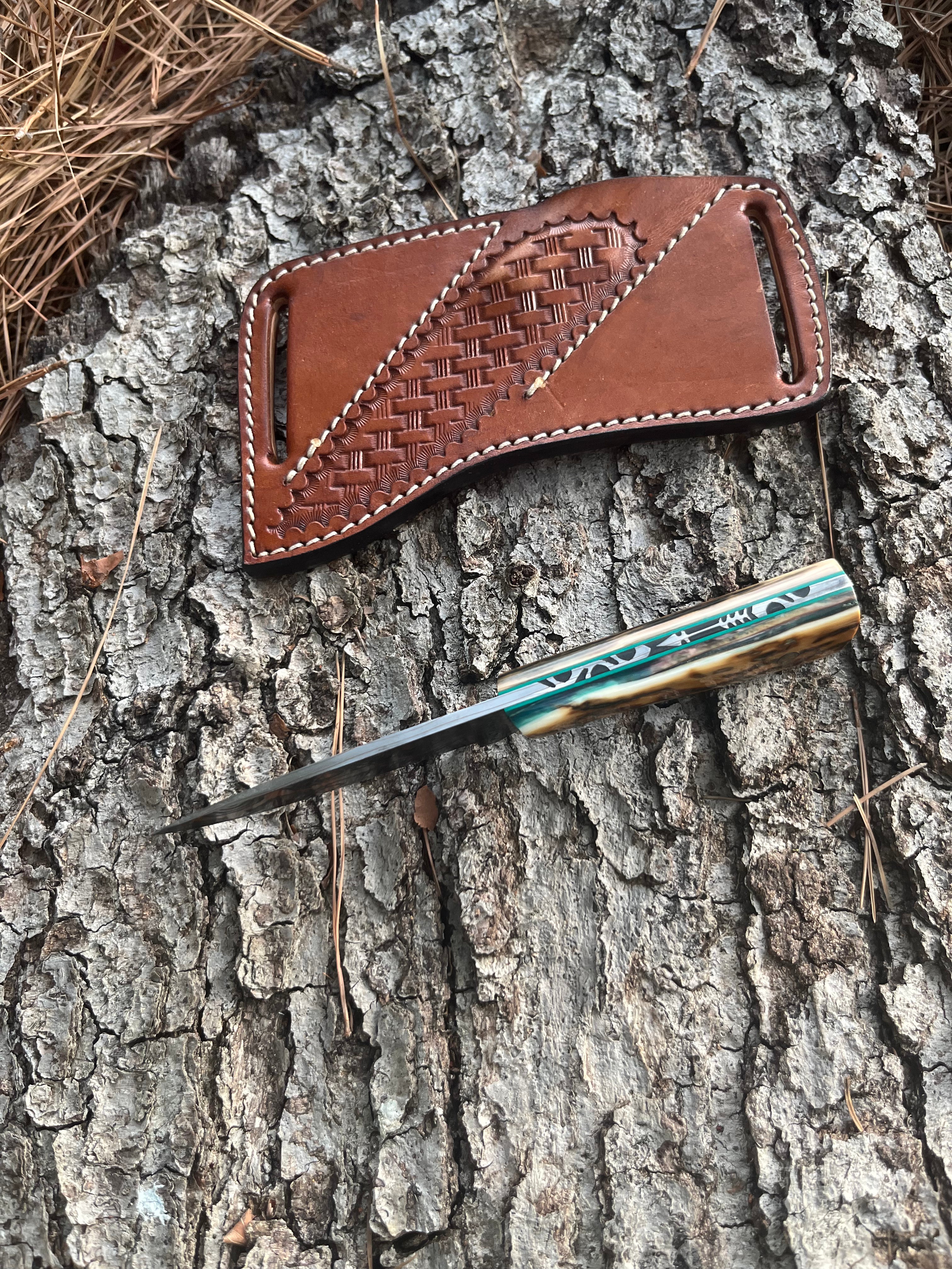Baker Forge Damascus, Mammoth tusk