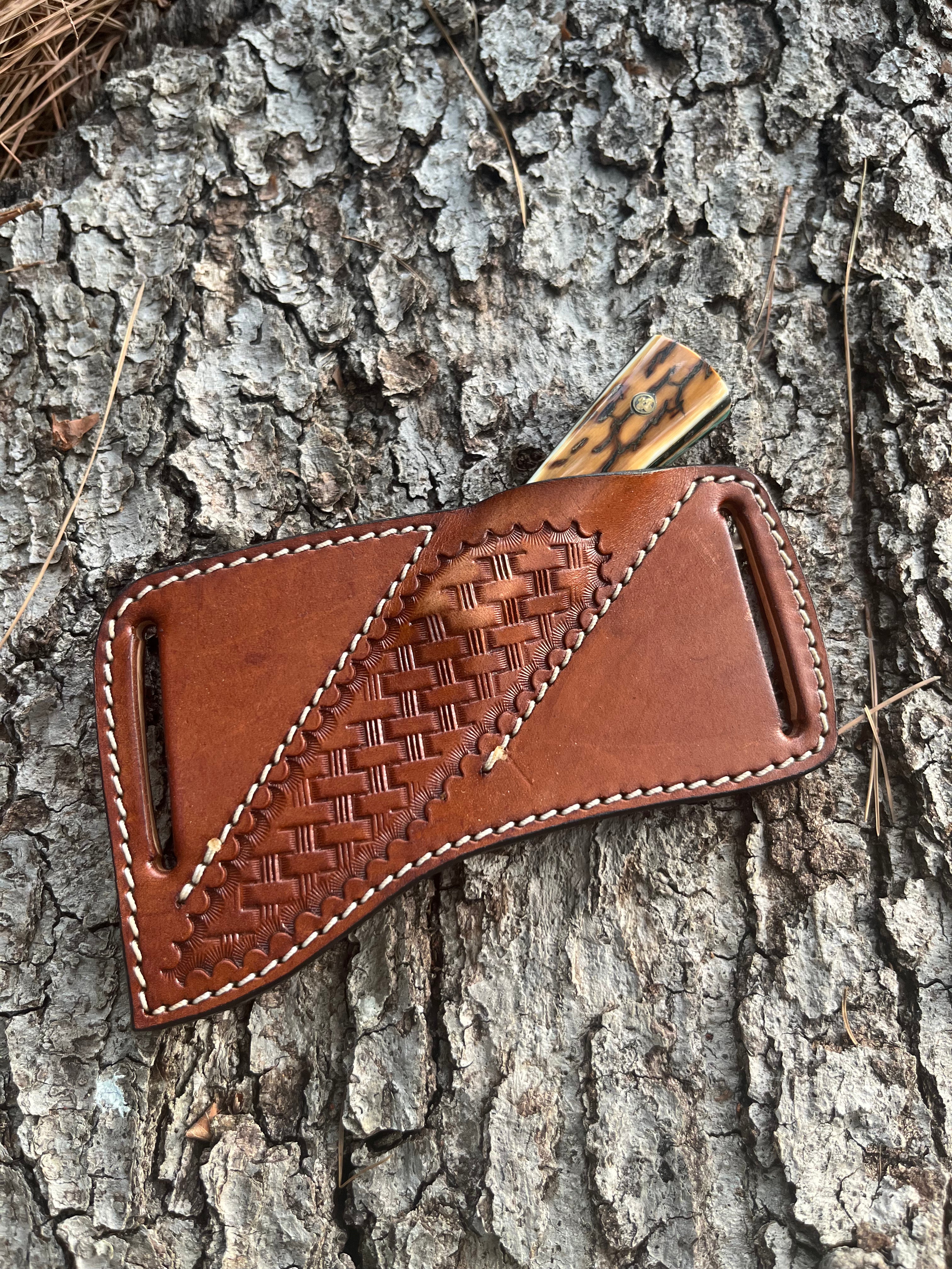 Baker Forge Damascus, Mammoth tusk